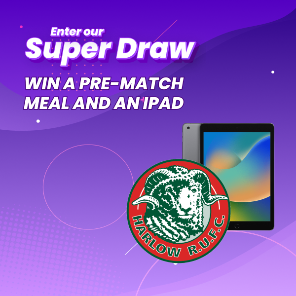 Win a pre-match meal and rugby tickets, and an iPad